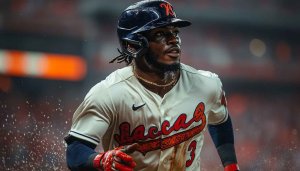 Ronald Acuña Jr. Atlanta Braves Baseball Wallpaper 4k for Desktop