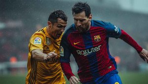 Ronaldo vs Messi Wallpaper, Football Stars HD Wallpaper