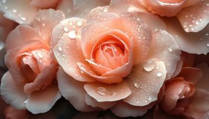 Peach Rose Wallpaper: 4K, Desktop, Laptop, Mobile Backgrounds