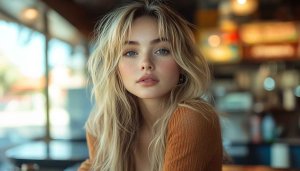 Blonde Girl Wallpaper, Portrait Wallpaper, Model Wallpaper, 4k Wallpaper