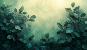 Green Leaves Wallpaper, Plant Wallpaper, Aesthetic Wallpaper, Nature Wallpaper