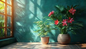 Floral Wallpaper: Aesthetic Room Decor, Plants, 4K Wallpaper for Desktop
