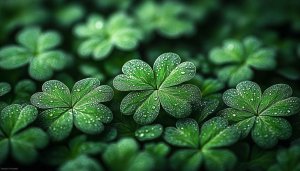 St Patrick's Day Wallpaper, Clover Wallpaper, Lucky Clover, Green Wallpaper