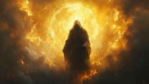 Grim Reaper Wallpaper: Dark Fantasy Scythe Wallpaper for Desktop 4K