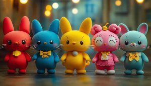 Cute Bunny Wallpaper: Cartoon Animal Desktop Backgrounds for Kids