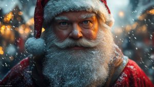 Santa Claus Wallpaper, Christmas Wallpaper, Festive Season Desktop Background