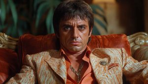 Scarface Movie Wallpaper: Tony Montana Portrait, Al Pacino Film