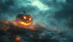 Halloween Pumpkin Wallpaper, Spooky Wallpapers, 4K Pumpkin Backgrounds