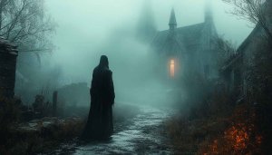 Spooky Grim Reaper Wallpaper, Dark Fantasy Gothic 4K HD