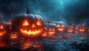 Halloween Pumpkin Wallpaper - Jack O Lantern 4k Spooky Theme