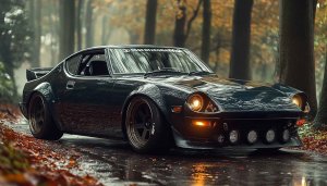 Classic Car Wallpaper: Nissan Z, JDM Car Wallpaper for Desktop