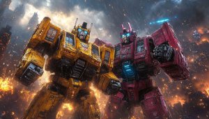 Transformers Wallpaper: Robot Action Figures 4K HD Desktop Backgrounds