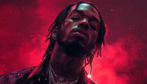 Playboi Carti Wallpaper 4k, Rapper Wallpaper, Music Wallpaper, Red Background