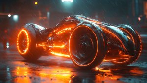 Futuristic Car Wallpaper: Cyberpunk Car 4k Wallpaper for Laptop