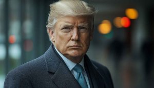 Donald Trump Wallpaper Portrait - Political Figure Desktop Background