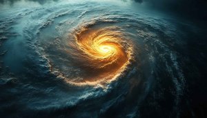 Stunning Hurricane Wallpaper: Eye of the Storm HD Background