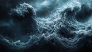 Ocean Wave Wallpaper: Dark Sea Storm 4k Wallpaper