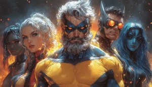 X-Men Wallpaper: Superhero Team, Marvel Comics, 4K, Desktop Backgrounds