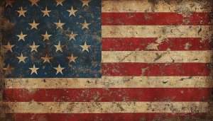 Distressed American Flag Wallpaper: Patriotic USA Desktop Backgrounds 4K