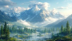 Mountain Wallpaper, Lake Wallpaper, Landscape Wallpaper, 4k Wallpaper, Desktop Wallpaper