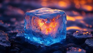 Ice Cube Wallpaper: 4K, Aesthetic, Cool, Desktop, Laptop