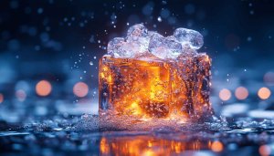 Ice Cube Wallpaper: Cool Drink Aesthetic for Desktop and Mobile