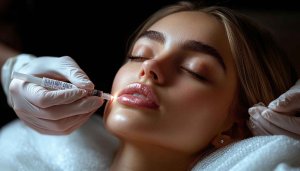 Lip Filler Wallpaper: Aesthetic Beauty Treatment for Desktop & Mobile