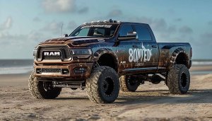 Ram Truck Wallpaper: Custom Lifted Truck for Desktop & Mobile