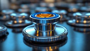 Chrome Wallpaper: Metal Design, Metallic Surface - High Resolution Image