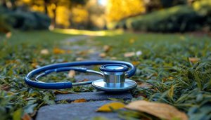 Stethoscope Wallpaper: Medical Field, Doctor, Healthcare, Laptop, Phone