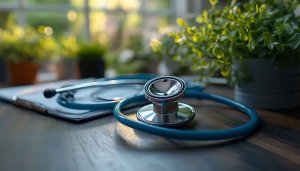 Stethoscope Wallpaper: Medical Professional Equipment Aesthetic Background Images