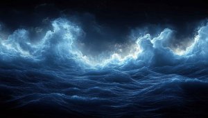 Stormy Ocean Wallpaper: 4K Sea Waves Background for Desktop