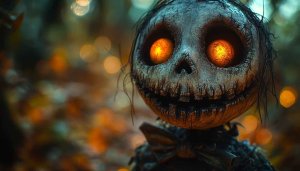 Halloween Wallpaper: Spooky Scarecrow Desktop and Mobile Backgrounds