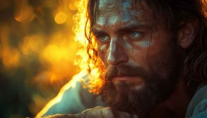 Jesus Christ Wallpaper Portrait - Religious Art - Easter Theme