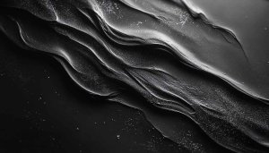 Abstract Black and White Texture Wallpaper, 4K Minimalist Background