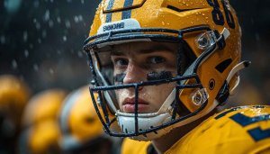 American Football Player Wallpaper, Sports Wallpaper, 4K Wallpaper for Desktop