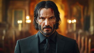 John Wick Wallpaper: Keanu Reeves Movie Portrait 4k Wallpaper