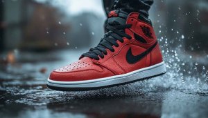 Red Air Jordan Shoes Wallpaper, Sneaker Wallpaper, Footwear Wallpaper HD