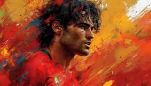 João Félix Wallpaper: Artistic Portrait for Desktop & Mobile
