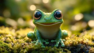 Cute Frog Wallpaper: 4k Animal Wallpaper For Desktop Background