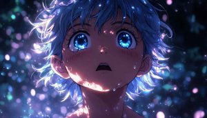 Anime Girl Wallpaper HD, Cute Anime Eyes Background