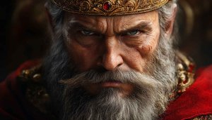 King Wallpaper, Medieval Wallpaper, Fantasy Wallpaper, Man Wallpaper, Portrait Art