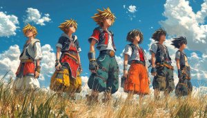 Kingdom Hearts Wallpaper - Anime Boys - Game Wallpaper - 4K