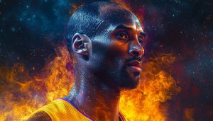 Kobe Bryant Wallpaper: Mamba Forever Tribute, Galaxy and Fire