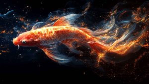 Koi Fish Wallpaper: 4K Resolution Art for Desktop & Mobile