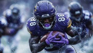 Minnesota Vikings Wallpaper: Football, NFL, Athlete, Running Back - 4K