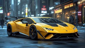 Yellow Lamborghini Car Wallpaper, Supercar Wallpaper, Car Wallpapers 4K