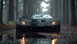 Black Lamborghini Wallpaper: Exotic Car Wallpaper for Desktop and Mobile