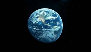 Stunning Earth View Wallpaper: 4K Space Theme for Desktop