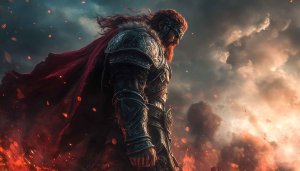 Epic Viking Warrior Wallpaper - Medieval Knight 4k Wallpaper